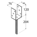 Suport-Stalp-Lemn-76mm-Tip-U-bb
