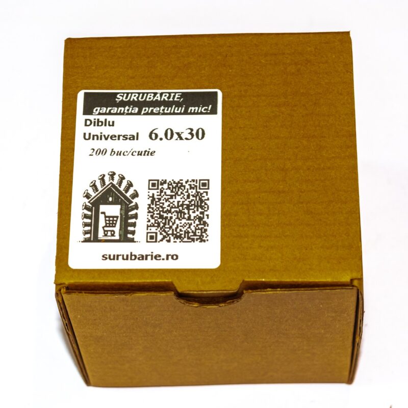 Diblu Universal 6x30mm – 200buc/cutie