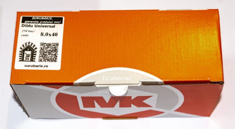 Diblu Universal 8x40mm – 250buc/cutie
