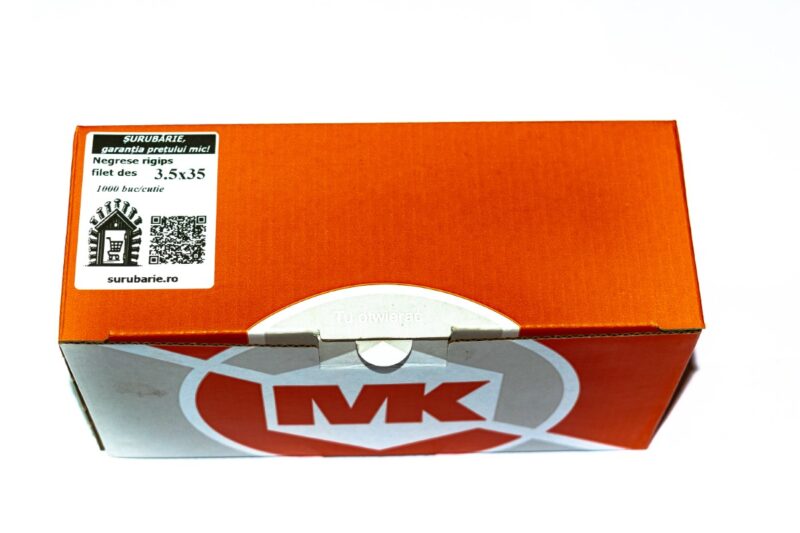 Negrese – suruburi gips carton cu filet des 3.5×35 – 1000buc/cutie