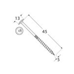 surub-dulgherie-cap-plat-545-200buc-cutie-3 Surub Dulgherie Cap Plat 5×45 – 200buc/cutie