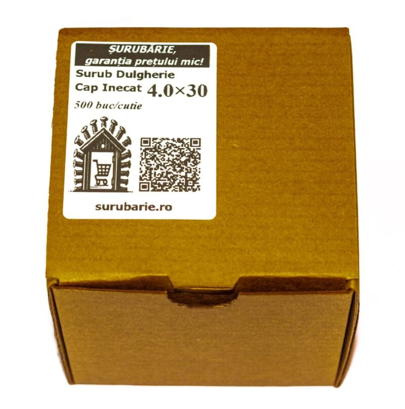 Suruburi Dulgherie Cap Inecat 4x30mm – 500buc/cutie