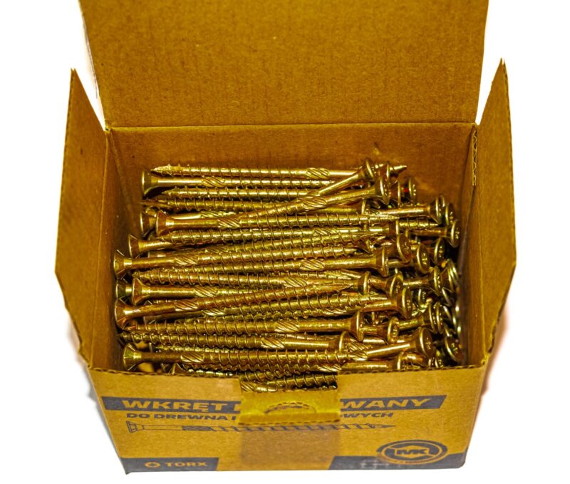 Suruburi Dulgherie Cap Inecat 5×80 mm – 200buc/cutie