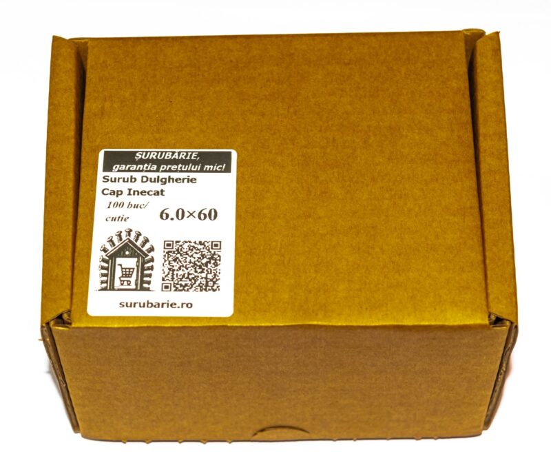 Suruburi Dulgherie Cap Inecat 6×60 mm – 100buc/cutie