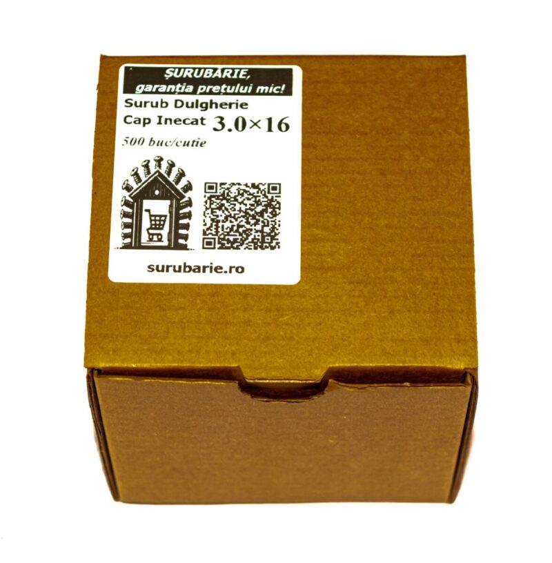 Suruburi Dulgherie Cap Inecat 3×16 mm – 500buc/cutie
