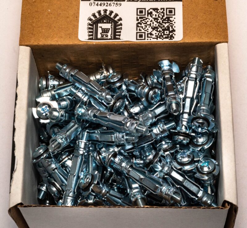 Dibluri Molly Metalice M5x37mm – 100buc/cutie