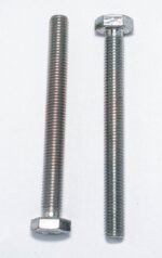 Surub Filet Metric M10x100mm Cap Hexagonal DIN 933 Gr.8.8 – 40buc/cutie