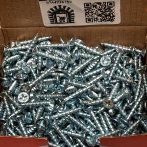 Suruburi Autofiletante Cap Inecat Montaj Feronerie PVC 4x25mm – 1000 buc/cutie