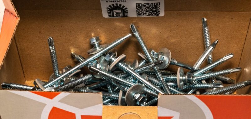 Suruburi Panou Sandwich 125mm Zincat cu Saiba EPDM – 50buc/cutie