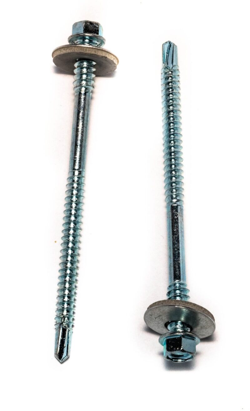 Suruburi Panou Sandwich 125mm Zincat cu Saiba EPDM – 50buc/cutie