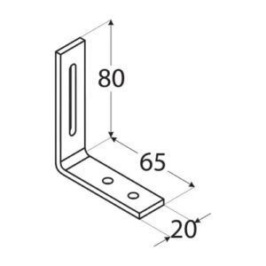 Coltar Reglabil 60x80x20x3 KR1