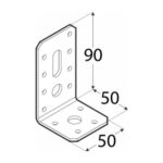 Coltar Reglabil 90x50x50x3 KR5
