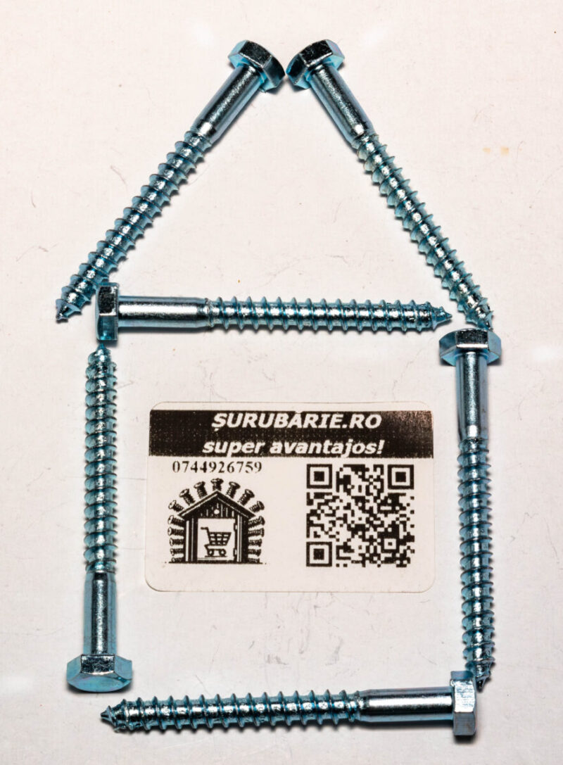 holsuruburi-lemn-cap-hexagonal-5x80mm-100buc-cutie-2 Holsuruburi Lemn Cap Hexagonal 5x80mm – 100buc/cutie