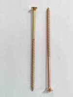 Holsuruburi Lemn Cap Inecat 5x120mm – 100buc/cutie