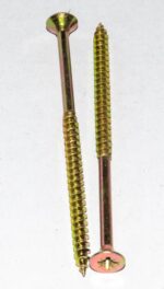 Holsuruburi Lemn Cap Inecat 5x90mm  – 100buc/cutie