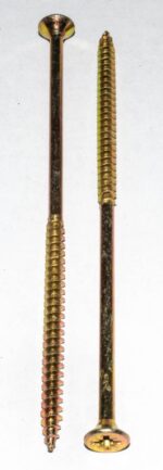 Holsuruburi Lemn Cap Inecat 6x120mm  – 100buc/cutie