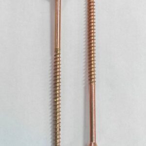 Holsuruburi Lemn Cap Inecat 6x160mm – 100buc/cutie
