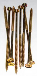 Holsuruburi Lemn Cap Inecat 6x200mm  – 100buc/cutie