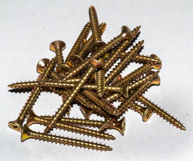 Holsuruburi Lemn Cap Inecat 6x70mm  – 100buc/cutie