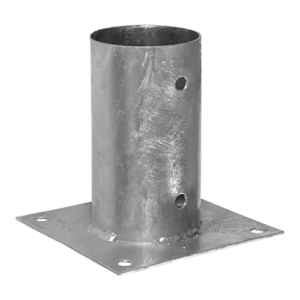 Suport Stalp Circular cu Fixare in Suruburi PSPO80