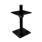 Suport Stalp Reglabil cu Surub PSR 130 M24, Negru