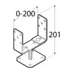 suport-stalp-reglabil-cu-talpa-psrt-60-200-2 Suport Stalp Reglabil cu Talpa PSRT 60-200