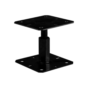 Suport Stalp Reglabil PR 100/130, Negru (copie)