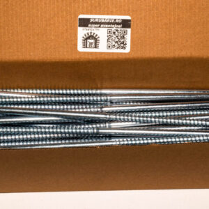 Holsuruburi Lemn Cap Hexagonal 12×160 – 25buc/cutie