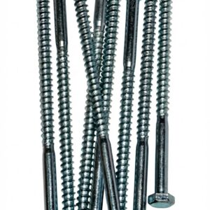 Holsuruburi Lemn Cap Hexagonal 6x100mm – 100buc/cutie