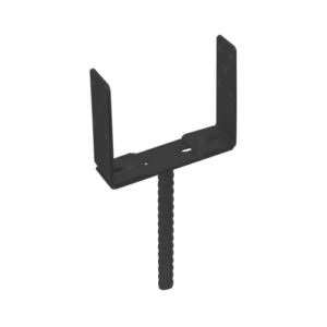 Suport Stalp Reglabil PSRU C 60-200x136x4,0 Negru