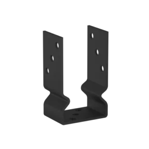 Suport Stalp 71 mm Tip U cu Nervura PSOZ70 Negru