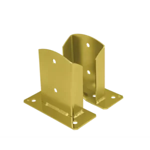 Suport Stalp Baza Despicata PSD100 Galben Galvanizat