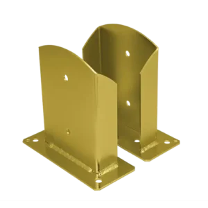 Suport Stalp Baza Despicata PSD140 Galben Galvanizat