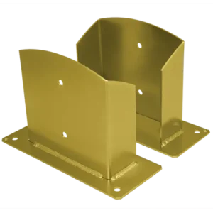 Suport Stalp Baza Despicata PSD200 Galben Galvanizat