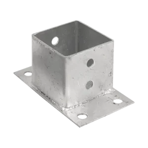 Suport Stalp Lemn 70mm Baza Joasa PSPN70 Galvanizat la Cald