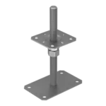Suport Stalp Lemn 80mm Reglabil PSRP80 M20