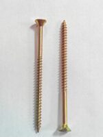 Holsuruburi Lemn Cap Inecat 6x90mm – 100buc/cutie
