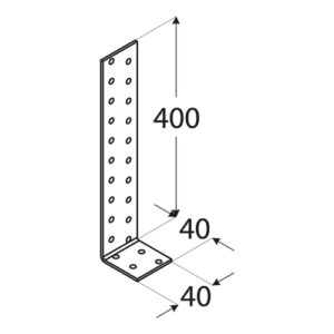 KK3 – Colțar de ancorare 400x40x40x2,0 mm