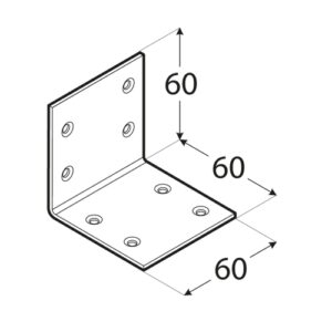 KS3 – Colțar lat 60x60x60x2,0 mm