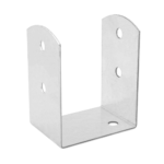 4940090_zb.png Suport Stalp Lemn 90mm Tip U cu Baza Mascata PSOL90