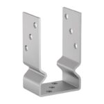 Suport Stalp 90 mm Tip U cu Nervura PSOZ90 Suport Stalp 90 mm Tip U cu Nervura PSOZ90