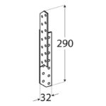 Ancora Pana Caprior Dreapta 32x290x2 LK8 - 1 Ancora Pana Caprior Dreapta 32x290x2 LK8