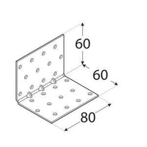 Coltar Lemn Ranforsat 60x60x80x1.5 KMP6