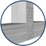 Placa Perforata 120x40x2 PP3 - 3 Placa Perforata 120x40x2 PP3