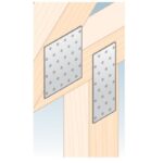 Placa Perforata 120x40x2 PP3 - 2 Placa Perforata 120x40x2 PP3