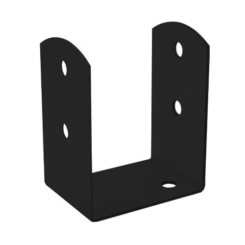 Suport Stalp Lemn Tip U cu Baza Mascata pentru Beton 91x71x120x2.5 mm Antracit PSOL90 Suport Stalp Lemn Tip U cu Baza Mascata pentru Beton 91x71x120x2.5 mm Antracit PSOL90