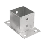 Suport Stalp Lemn 70mm Baza Joasa PSPN70