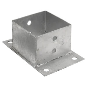 Suport Stalp Lemn 90mm Baza Joasa PSPN90