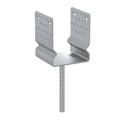 Suport Stalp Lemn 140mm Tip U PSSZ140 Suport Stalp Lemn 140mm Tip U PSSZ140