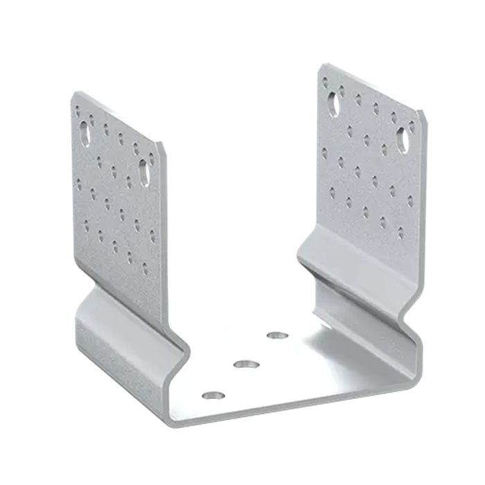 Suport Stalp 140 mm Tip U cu Nervura PSSOZ140 Suport Stalp 140 mm Tip U cu Nervura PSSOZ140